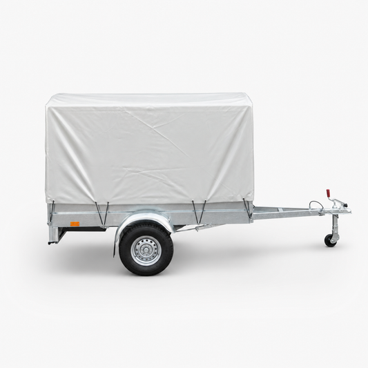 Huif 130 cm voor WallTrailer kleine opvouwbare aanhanger - middelhoge overkapping