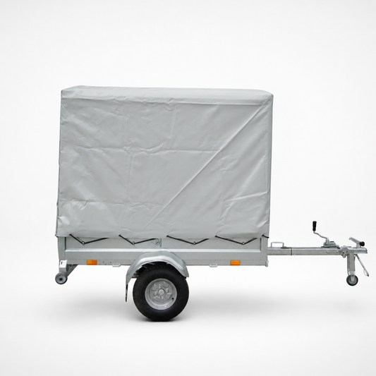 Huif 150 cm voor WallTrailer kleine opvouwbare aanhanger - hoge overkapping voor staande lading