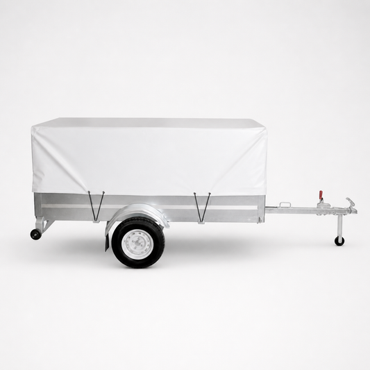 Huif 90 cm voor WallTrailer kleine opvouwbare aanhanger - compacte overkapping