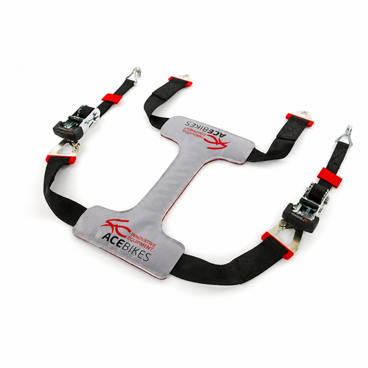 TyreFix - Spanband-systeem voor Motorfiets Transport